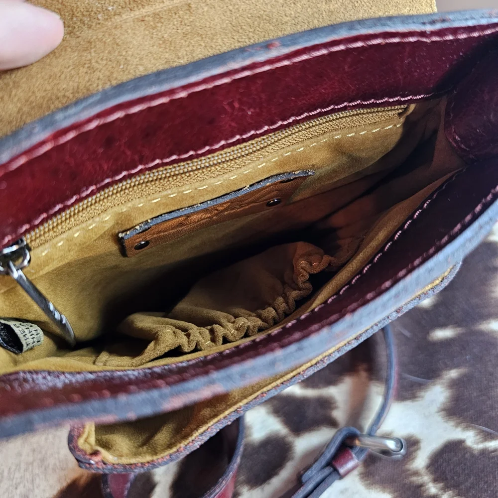 Patricia Nash Cascina Leather Crossbody Bag - Picture 10 of 11